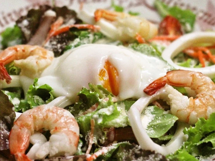 Easy Steps to Prepare Caesar Salad Udon the So Delicious Delicious