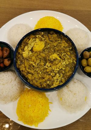 عکسی از دستور باقالی قاتوق خوشمزه 😋😋😋😋