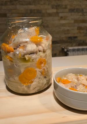 Una foto de Escabeche de pollo