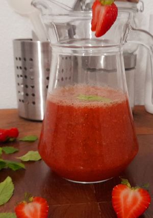 Une photo de Jus de fraises