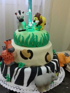 Una foto de Bizcochuelo para torta de cumple 1 año