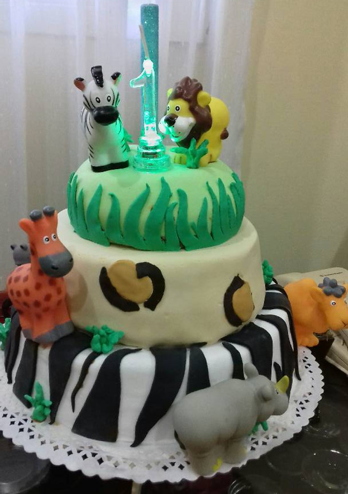 Una foto de Bizcochuelo para torta de cumple 1 año