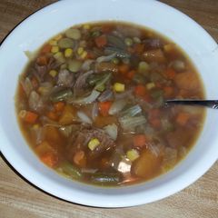 A picture of Vegetable Beef Soup.
