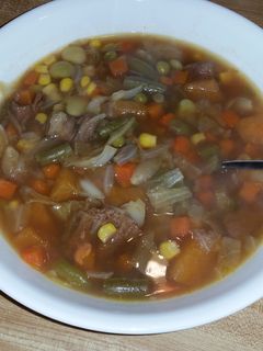 A picture of Vegetable Beef Soup.