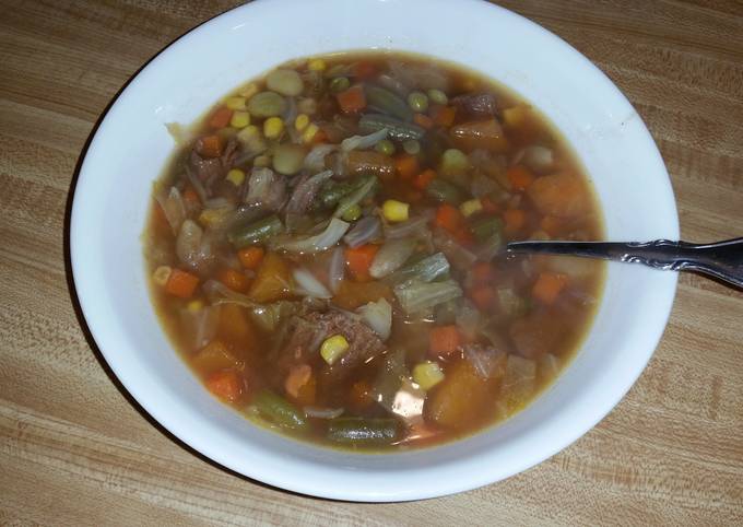 Simple Way to Prepare Perfect Vegetable Beef Soup