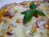sausage seafood pizza