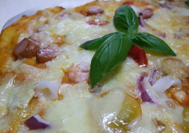 How to Cook Delicious Our Family's Easy Recipe For Pizza To Serve To Guests