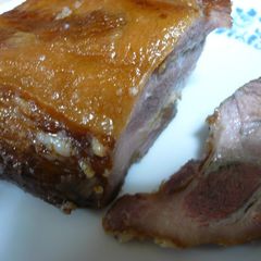 A picture of Easy But Authentic Homemade Char Siu.