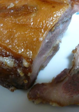 A picture of Easy But Authentic Homemade Char Siu.
