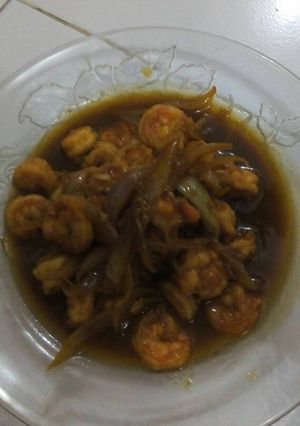 Foto resep Udang goreng mentega kecap manis