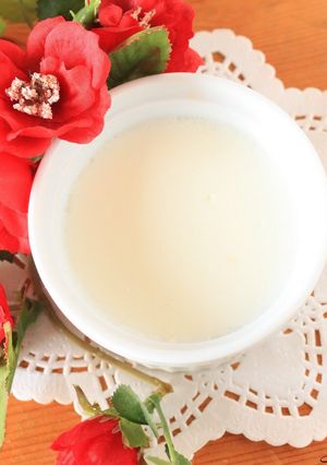 A picture of Milk Pudding with Agar.