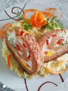 Göngyölt fasírt recept fotója