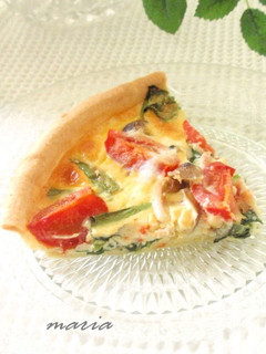 A picture of Delicious Quiche.