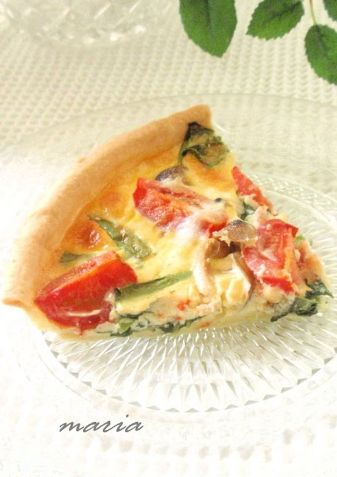 A picture of Delicious Quiche.