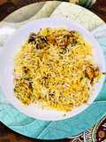 Saffron Chicken dum biryani Eid special