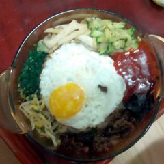 Bibimbap A picture of Bibimbap.
