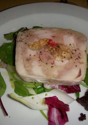 A picture of Chicken Galantina for Christmas.