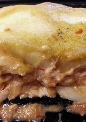 A picture of Leftover Chicken Enchiladas with Goat Cheese.
