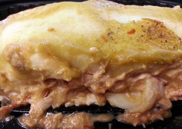 Steps to Prepare Speedy Leftover Chicken Enchiladas with Goat Cheese