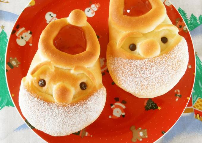 Christmas Santa Claus Bread