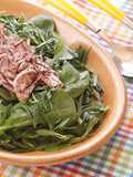 Arugula and thyme salad - salatet rocca w zaatar