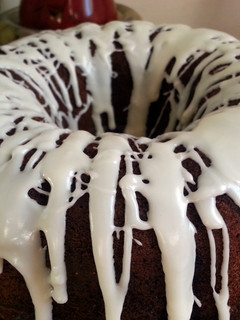 A picture of skye's rich and moist banana bread.