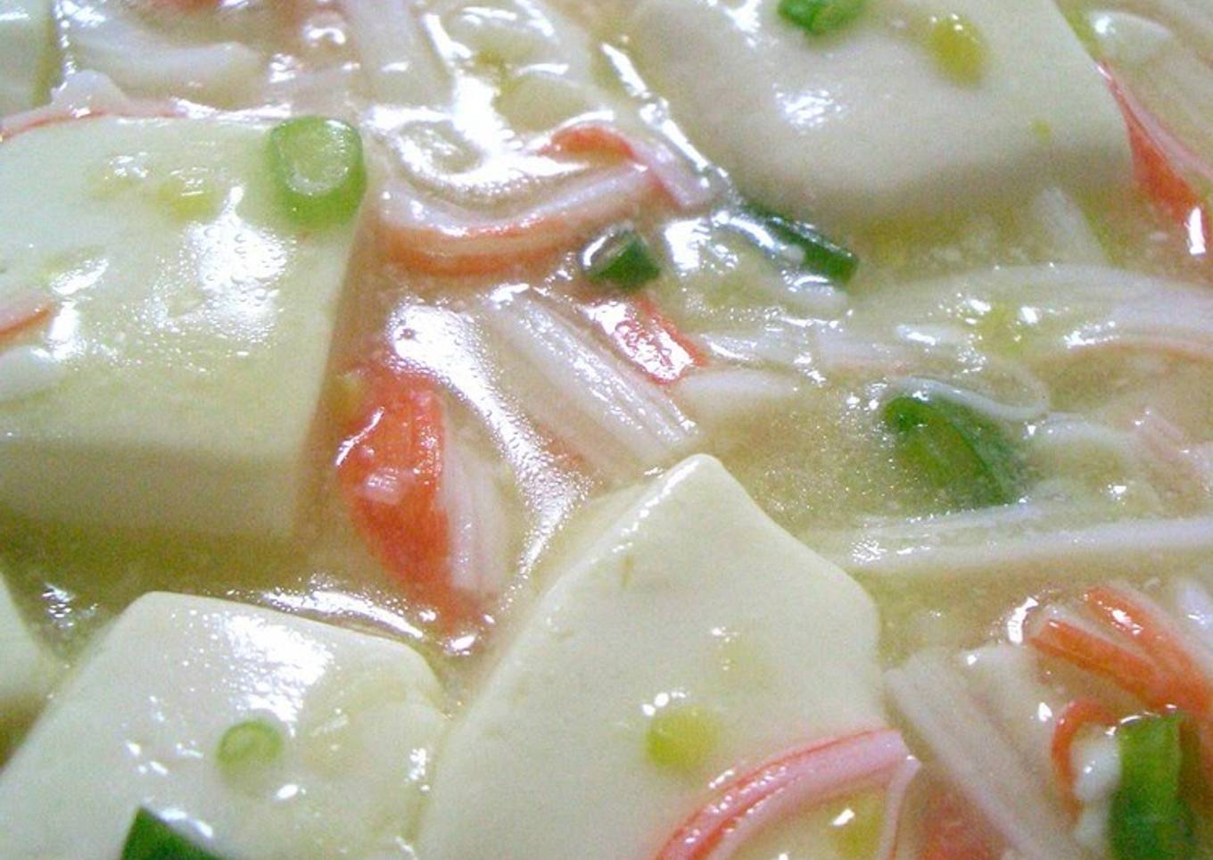 Our Family Favorite Tofu with 'Crab??' Sauce
