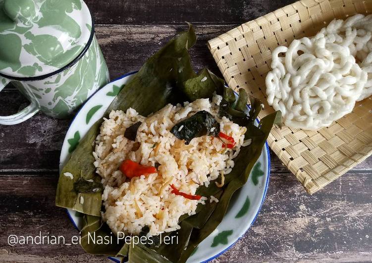 Nasi Pepes Teri #pr_homemadestreetfood