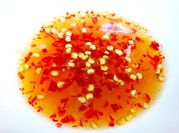 A picture of spring roll sauce