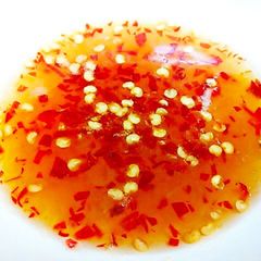 A picture of Homemade Sweet Chili Sauce for Spring Rolls.