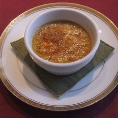 A picture of Jasmine Tea Crème Brûlée.