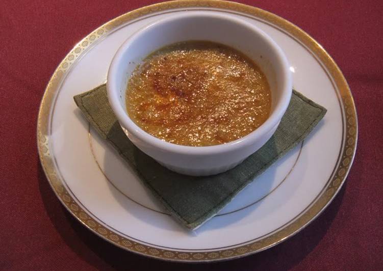 Recipe of Favorite Jasmine Tea Crème Brûlée