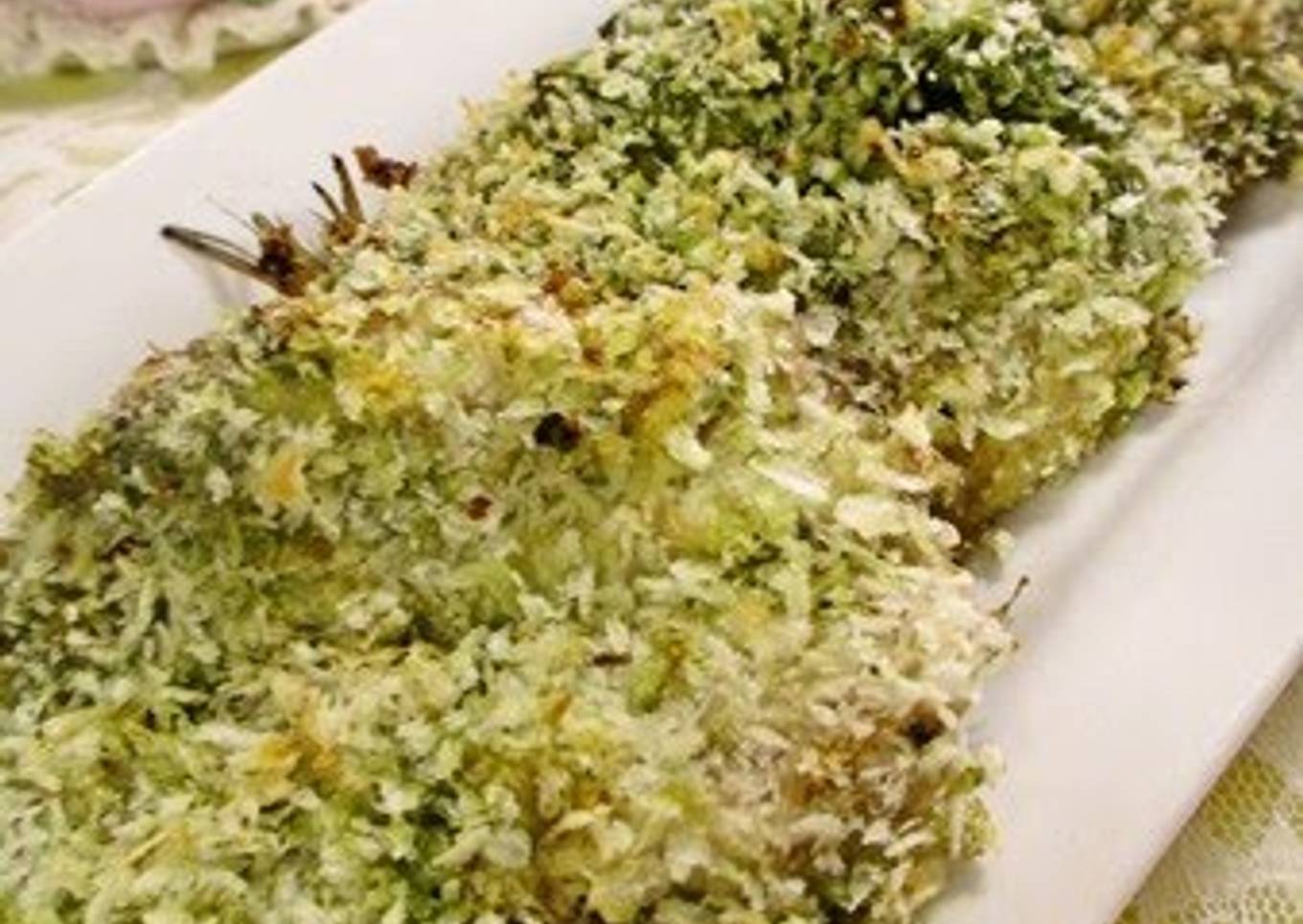 Non-Fried Sardines with Genovese Sauce