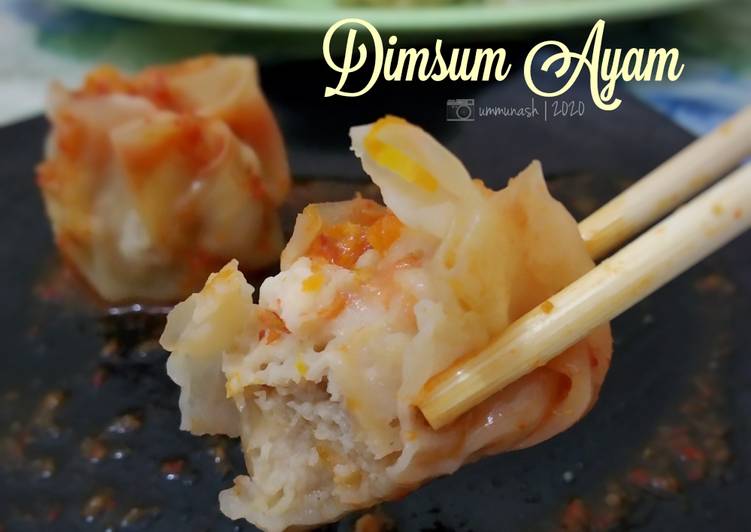 Resep Dimsum Ayam, Enak Banget