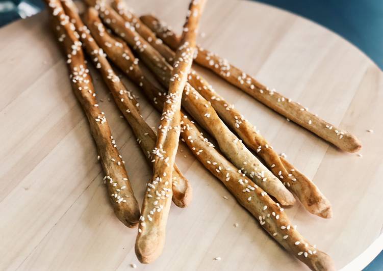 Bagaimana Membuat Breadsticks (Grissini), Enak
