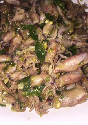 Foto resep Cumi Asin Sambal Ijo