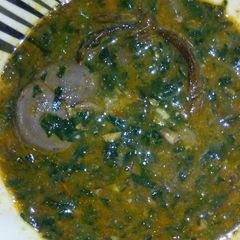 Ogbono soup A picture of Ogbono soup.