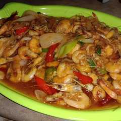 A picture of 125. Udang Saos Padang.