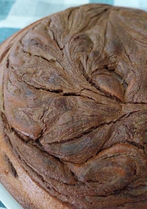 Foto di Una torta due versioni. Torta con la Nutella