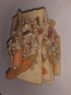 A picture of Fried yam.