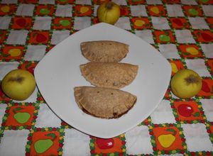 Una foto de Empanadas integrales de manzana