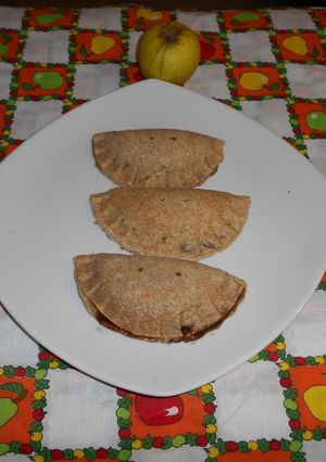 Una foto de Empanadas integrales de manzana