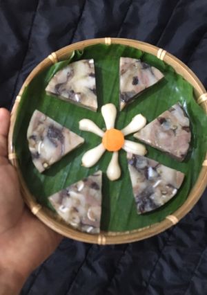 Hình của món Giò xào (giò thủ).