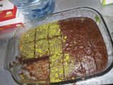 بسبوسة بالشوكولا