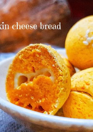 Hình của món Bánh mì bí đỏ phô mai (Emmy 10m+).
