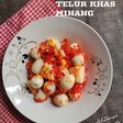 Sambalado telur khas Minang