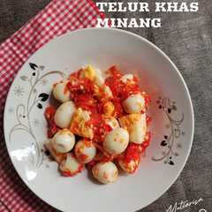 Sambalado telur khas Minang-レシピのメイン写真