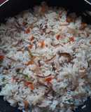 Arroz con fideos