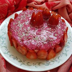 A picture of Red Velvet Pudding.