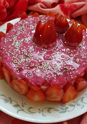 A picture of Red Velvet Pudding.